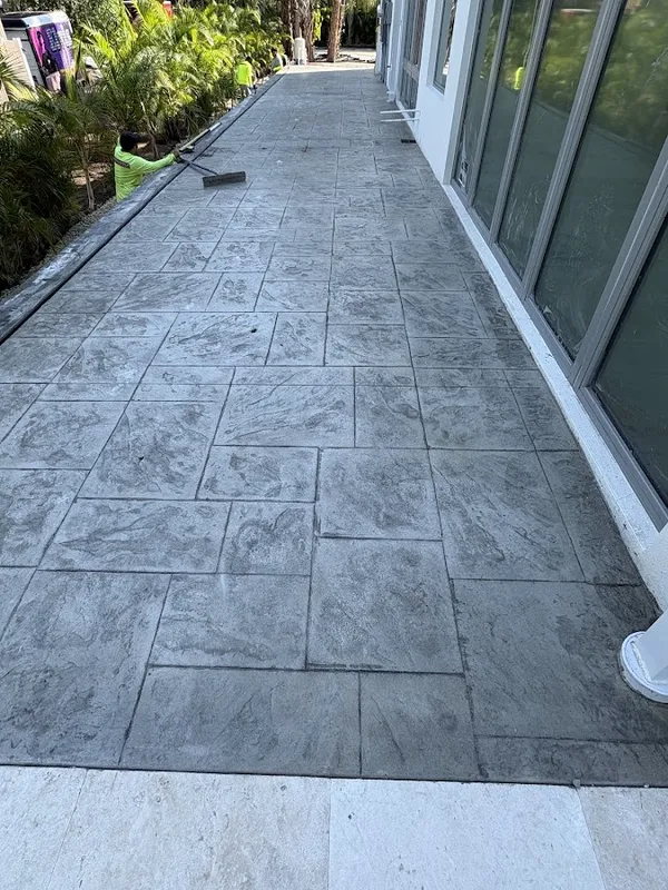 5-star customer review for patio installation