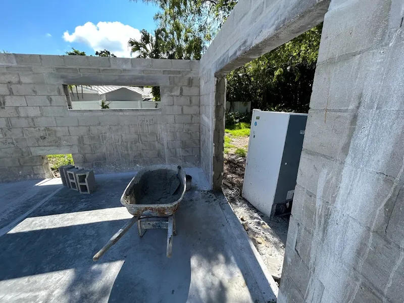 5-star Google review for decorative concrete